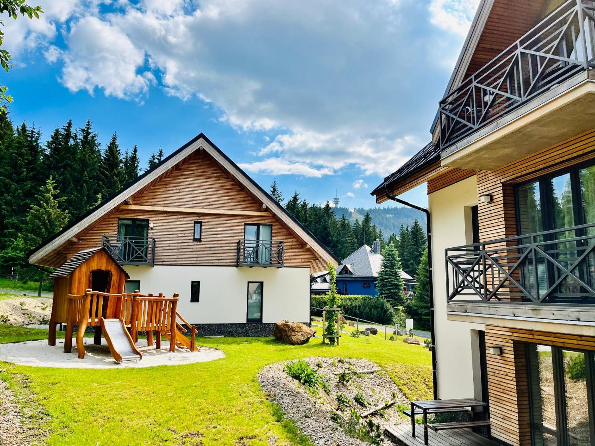 Ski Chalet Klinovec Loučná pod Klínovcem Esterno foto